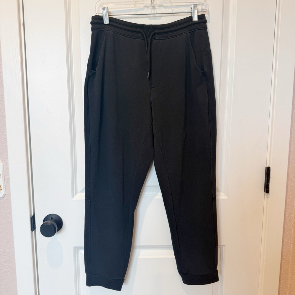 Public Rec Mens Casual Lounge Joggers 30 x 25 Black Athleisure Comfort